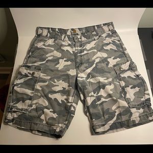 Carhartt Camo Cargo Shorts